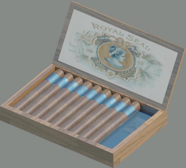 Royal Seal cigar box