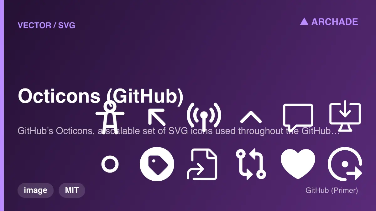 Octicons (GitHub)