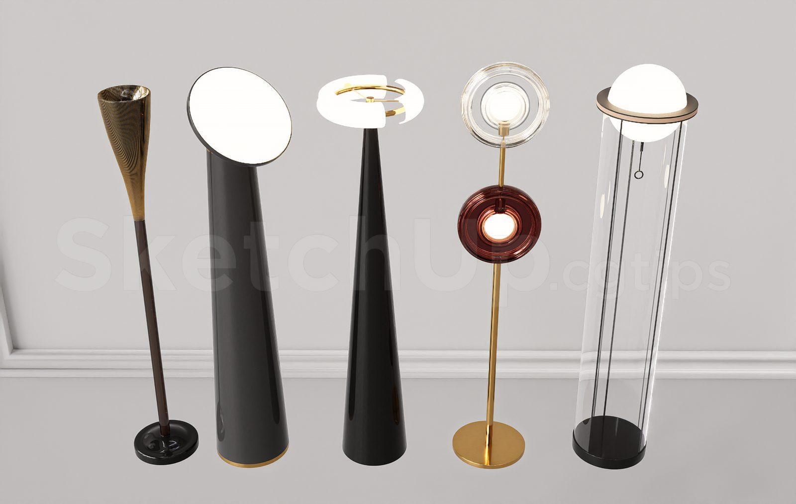 Floor Lamp Model Download for Interior Projects