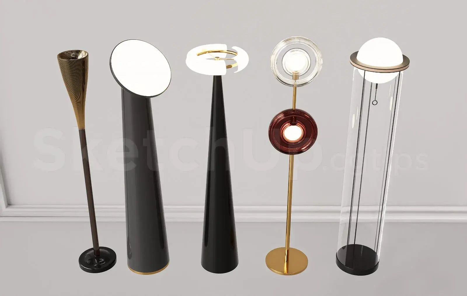 Floor Lamp Model Download for Interior Projects