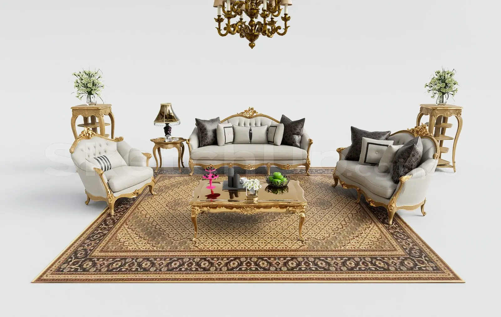Neoclassical Sofa