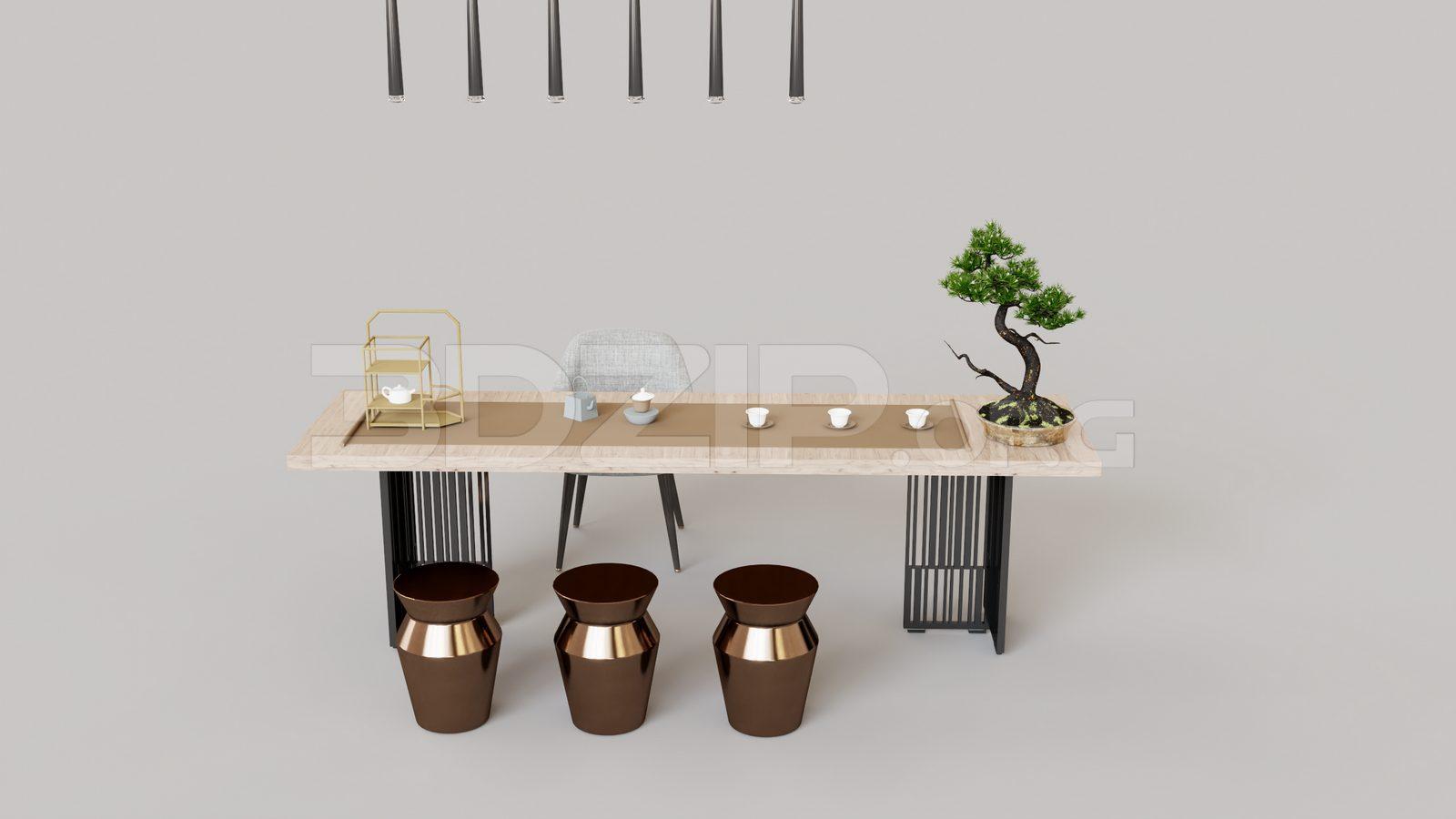 Tea Table And Chair