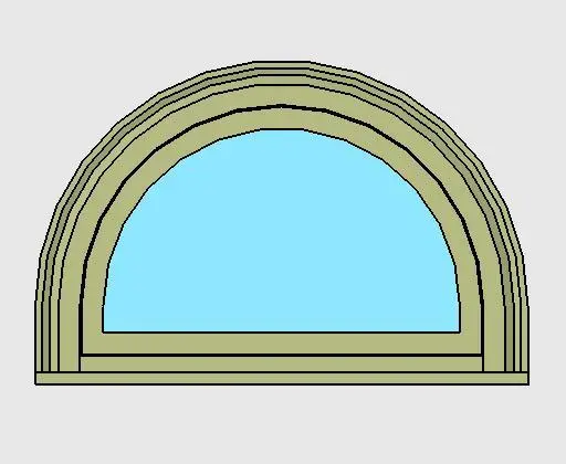 Kolbe Ultra Series Casement Half-Circle Direct Set Units