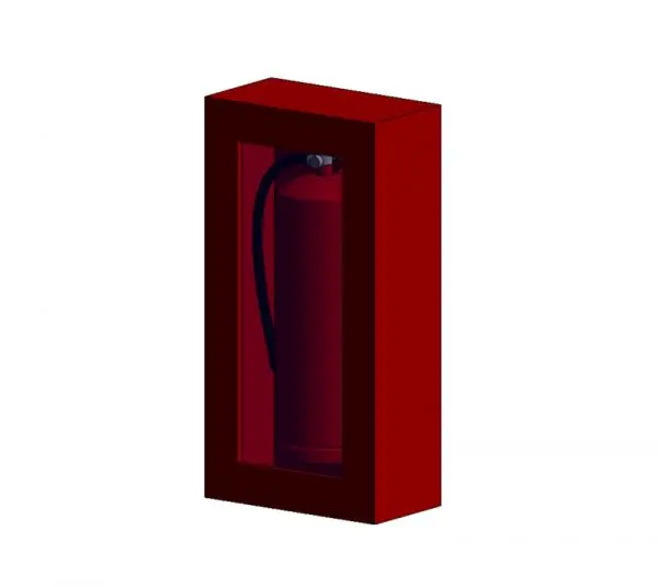Fire Extinguisher Dry Cabinet