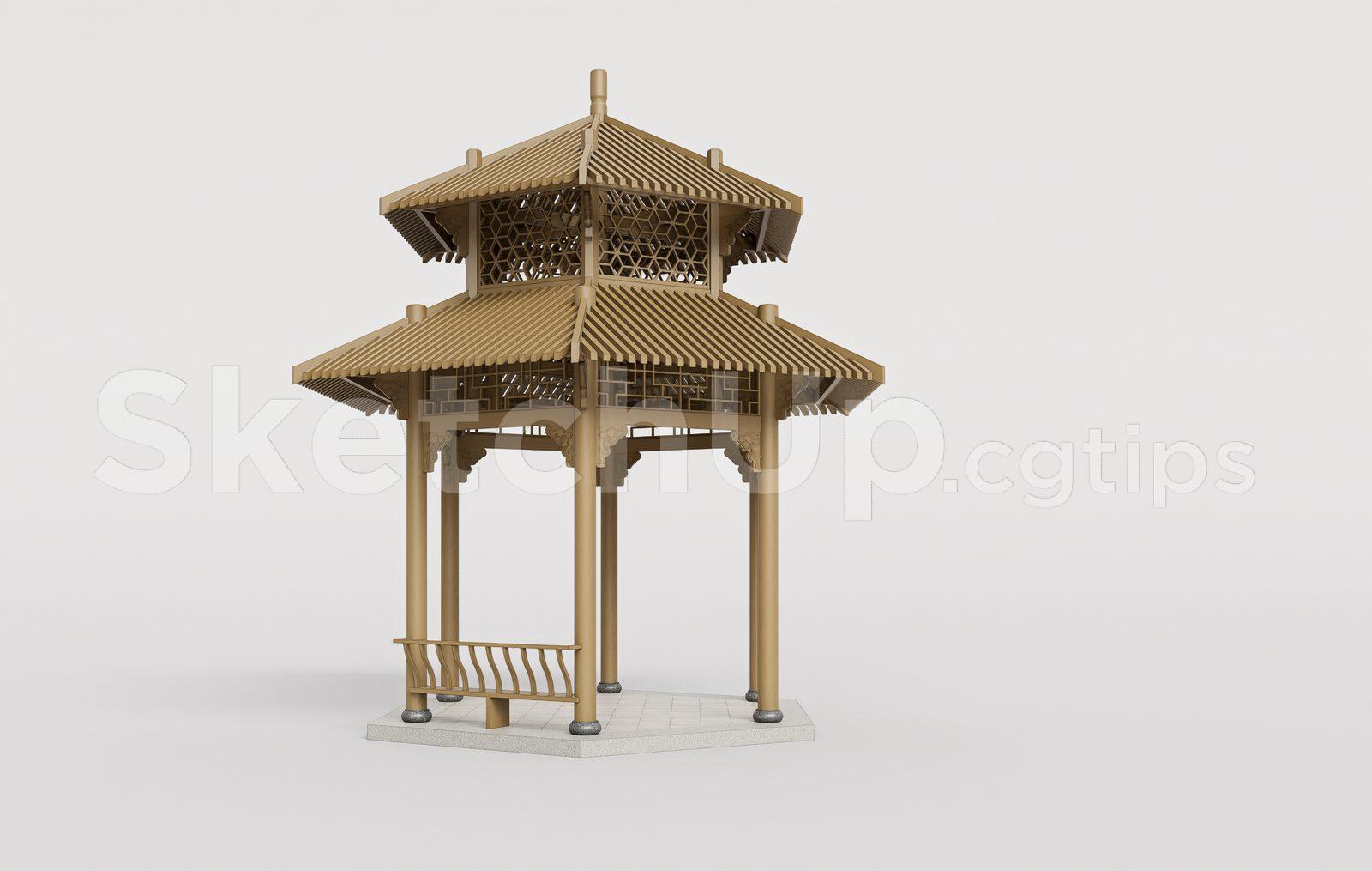 Traditional Chinese Pavilion
