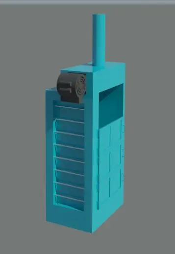 Cardboard Compressor and Bailer