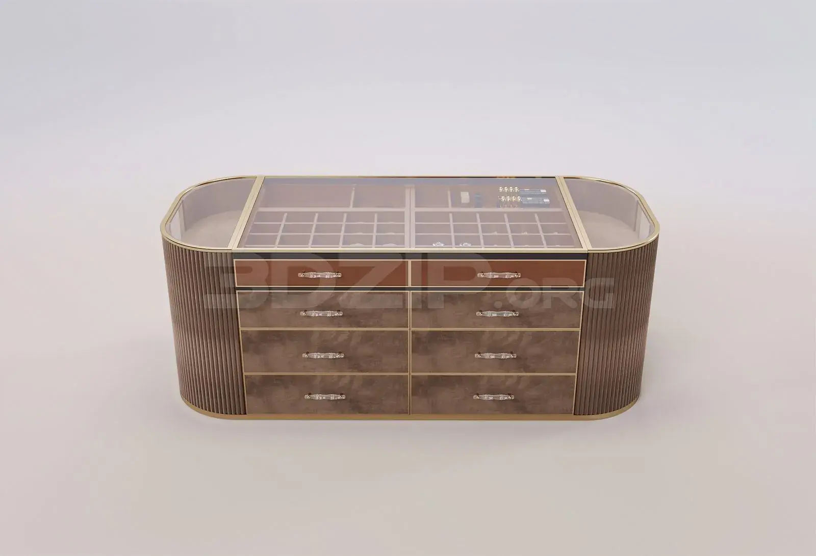 Jewelry display cabinet