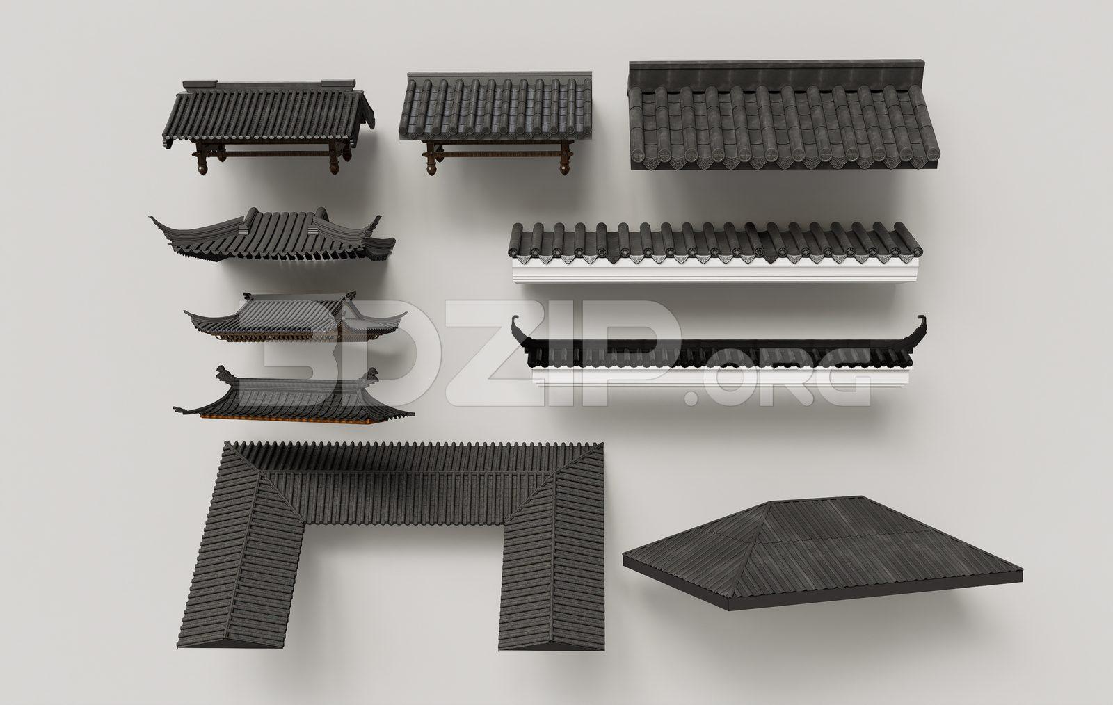Traditional Asian Roof