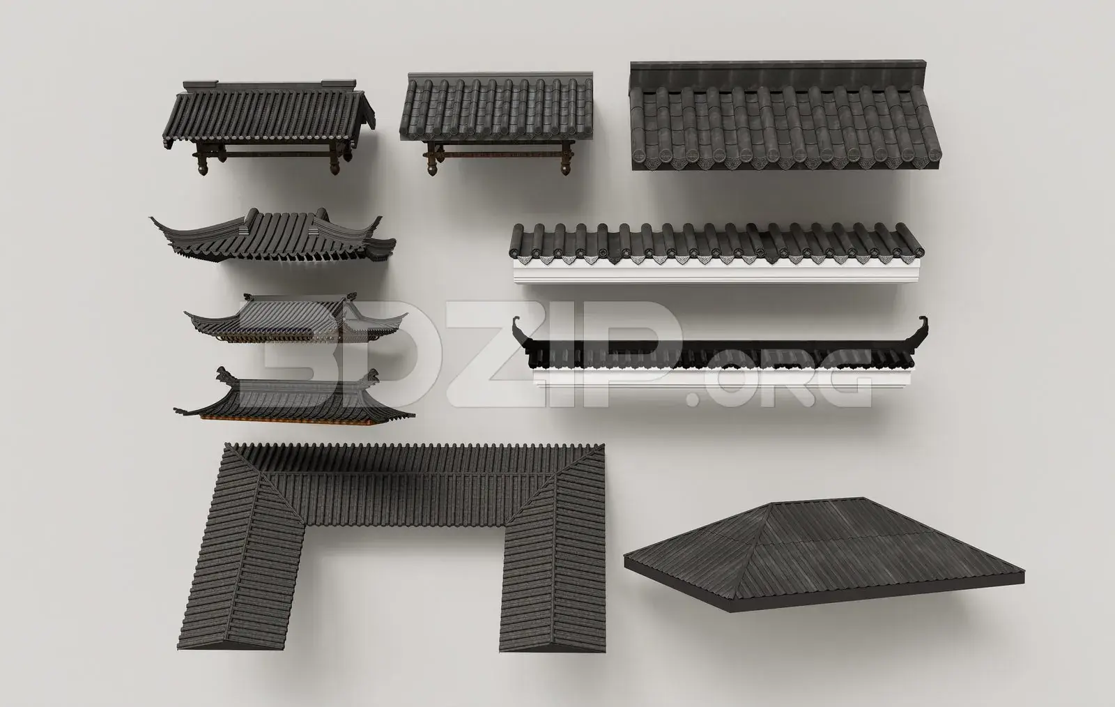 Traditional Asian Roof