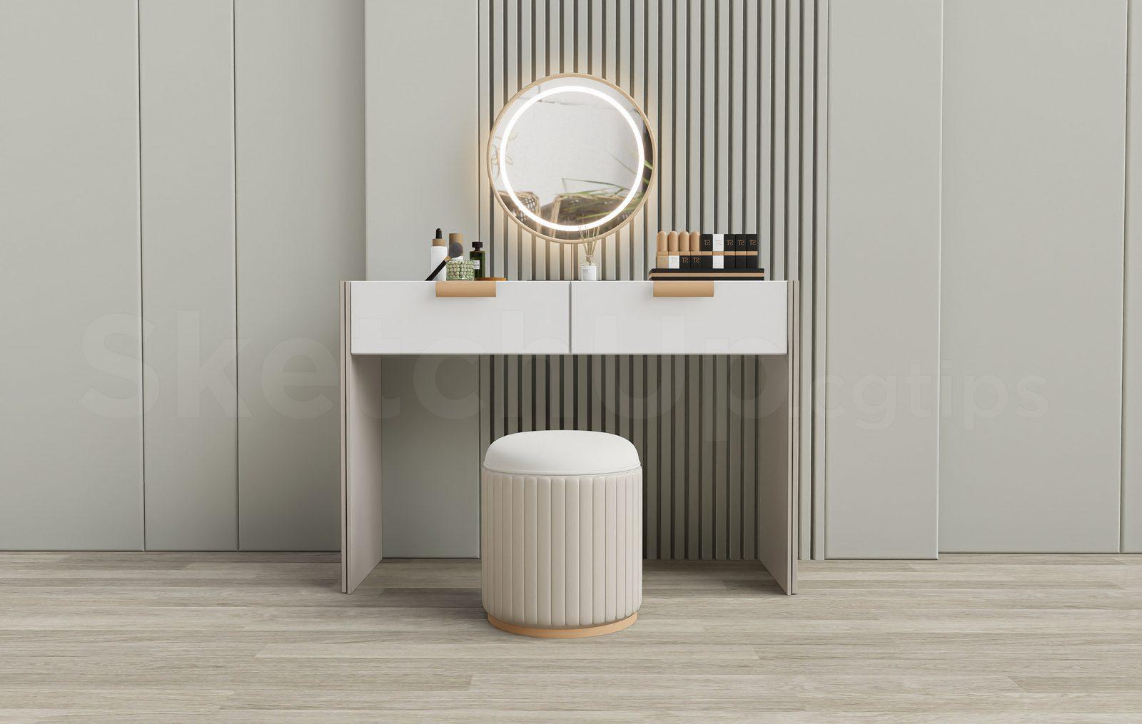 Makeup Table — preview 1 (cgtips)