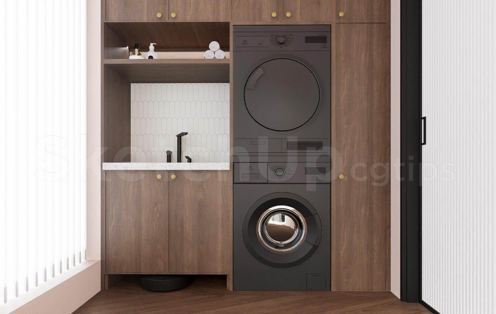 Modern Laundry Room