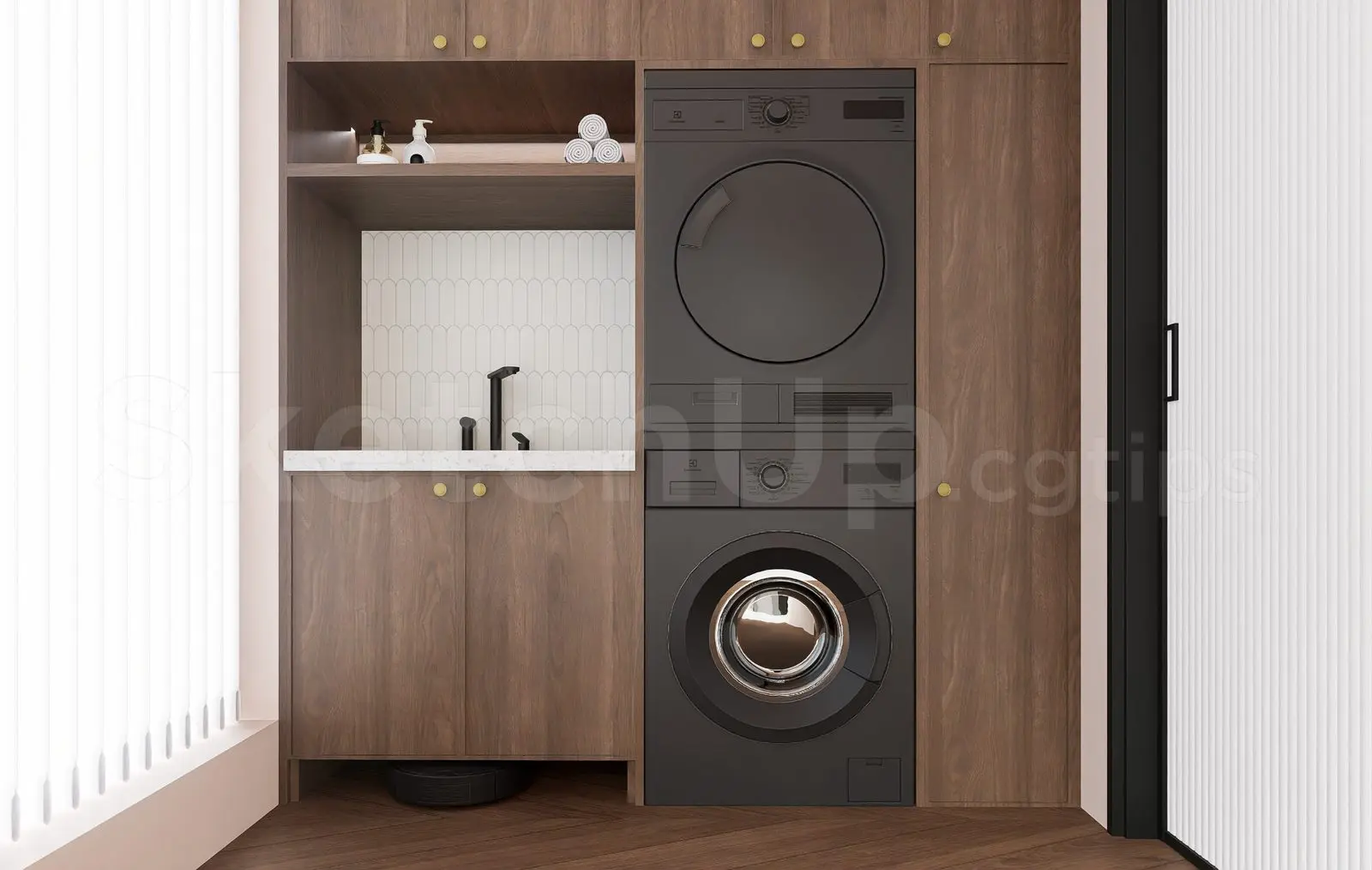 Modern Laundry Room