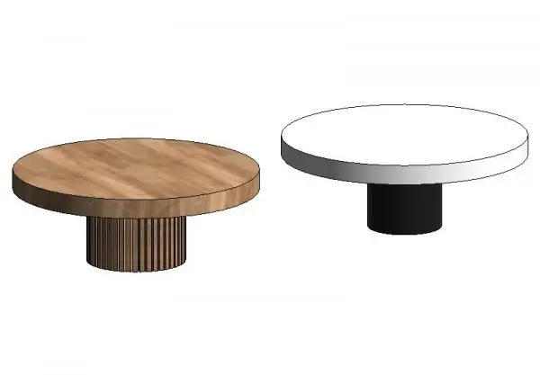 Round Coffee Table