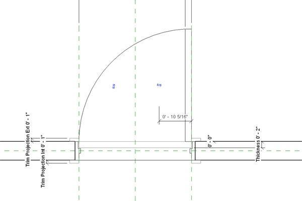 Single Flush with frame