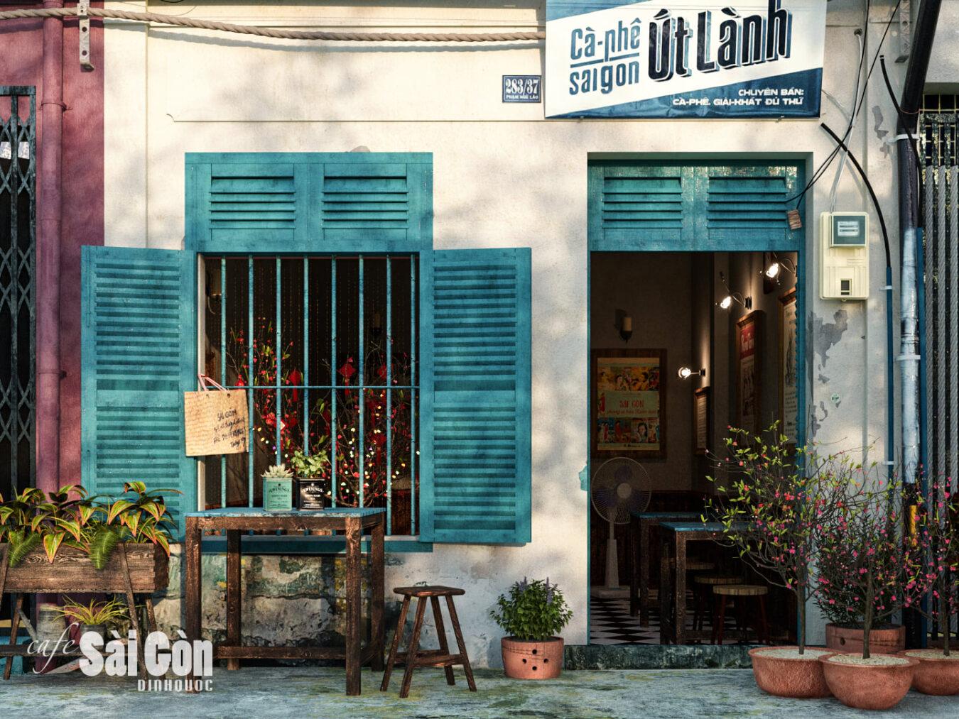 Exterior Cafe