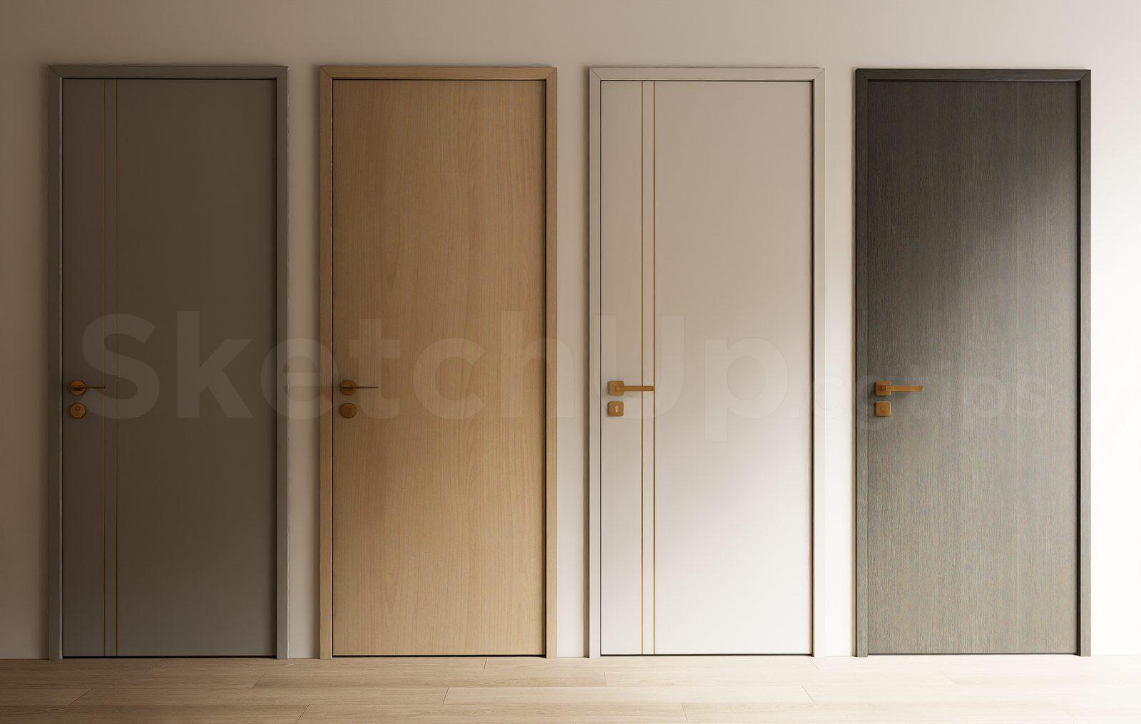 Modern Interior Wooden Doors