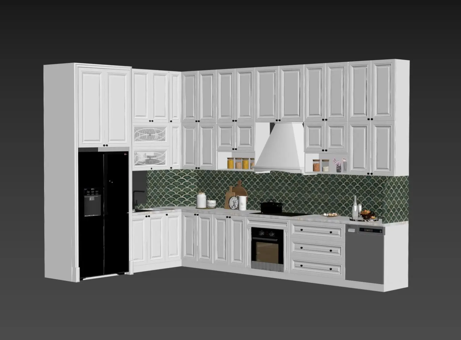 Kitchen — preview 1, by Nguyen The Hung (3dzip)