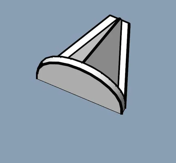 Pad style Snow Guard