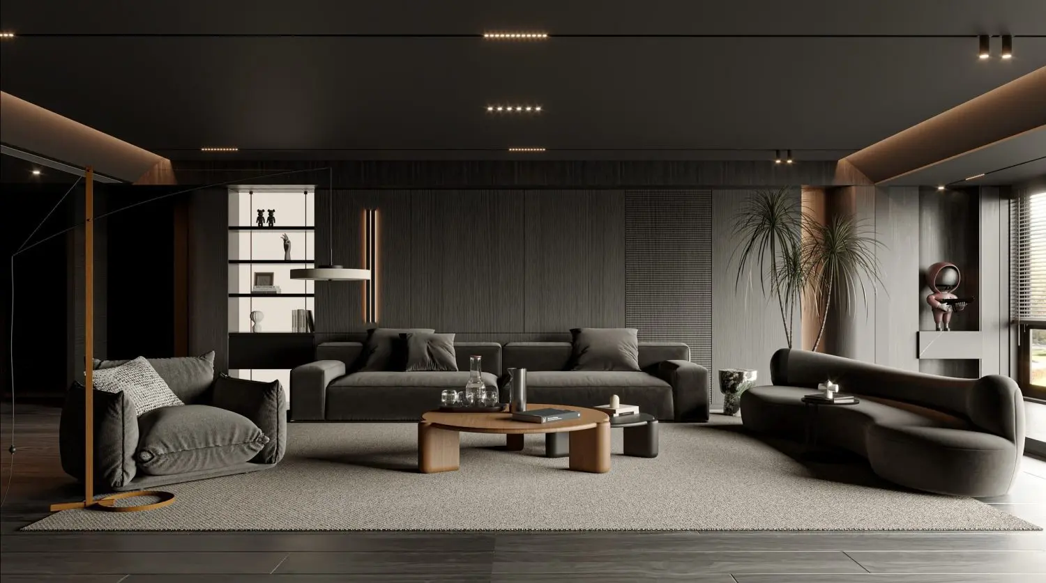 Interior Living Room — preview 1 (3dzip)