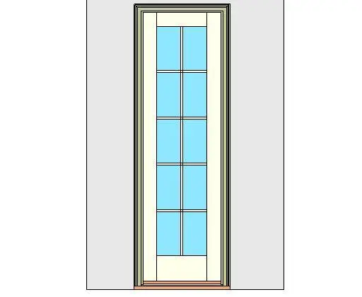 Kolbe Ultra Series Inswing Entrance Door 1-Wide Oak Sill Units — preview 1, by Kolbe (RevitCity, CC0)