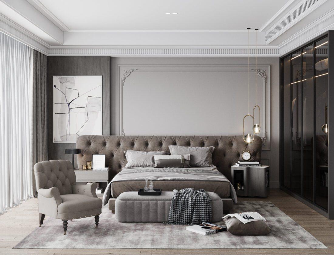 Interior Scenes Model Bedroom 580