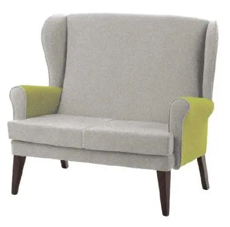 EMILYK1508 - Emily 2 Seater Settee — preview 1, by Knightsbridge Furniture Productions Ltd (RevitCity, CC0)