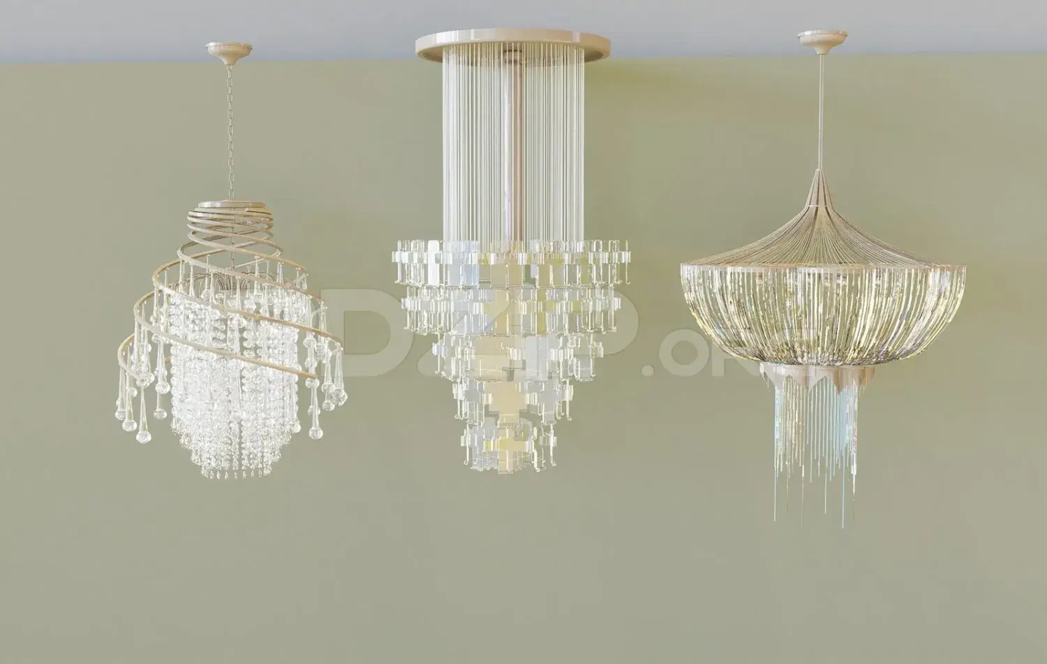 Crystal Chandelie Ceiling Light