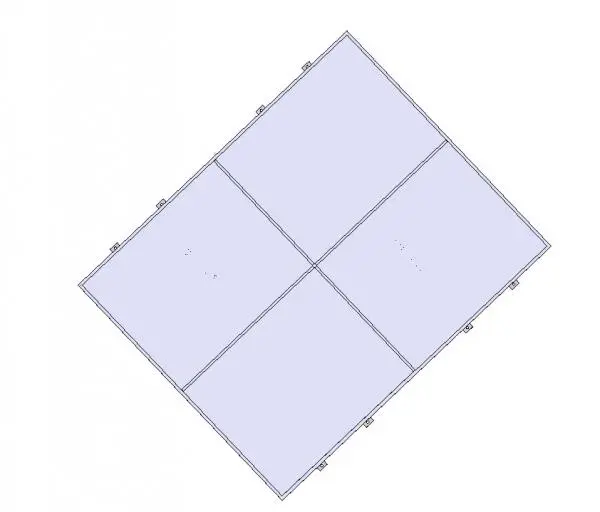 Blue Metal-Wall Cladding System — preview 1, by BlueMetalAgent (RevitCity, CC0)