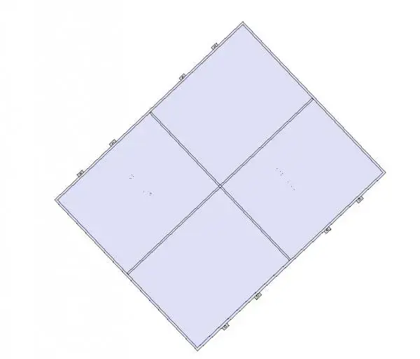 Blue Metal-Wall Cladding System