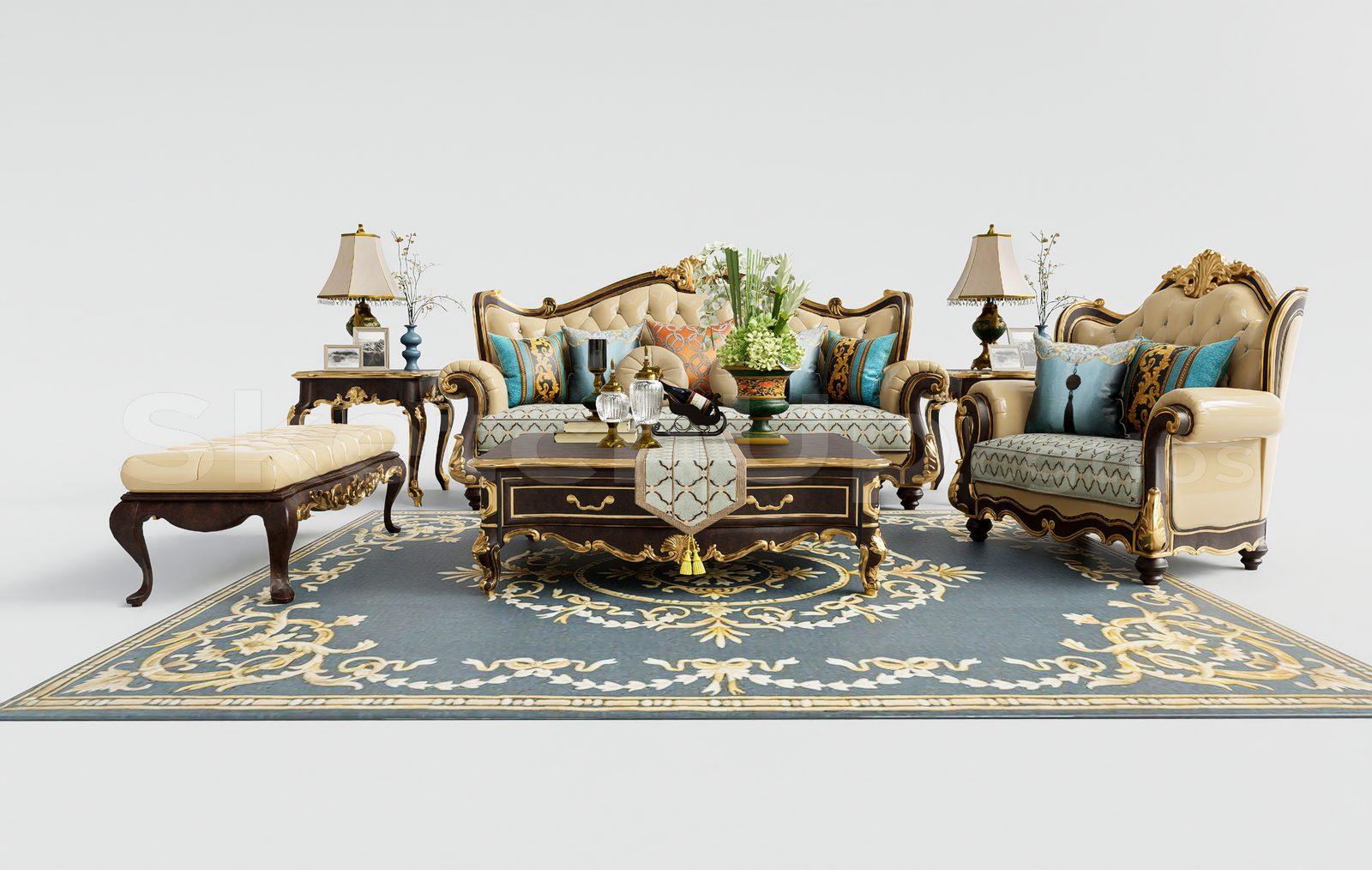 Neoclassical Sofa