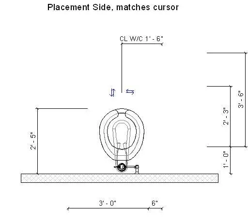 ADA Floor Mount Flush Valve Toilet