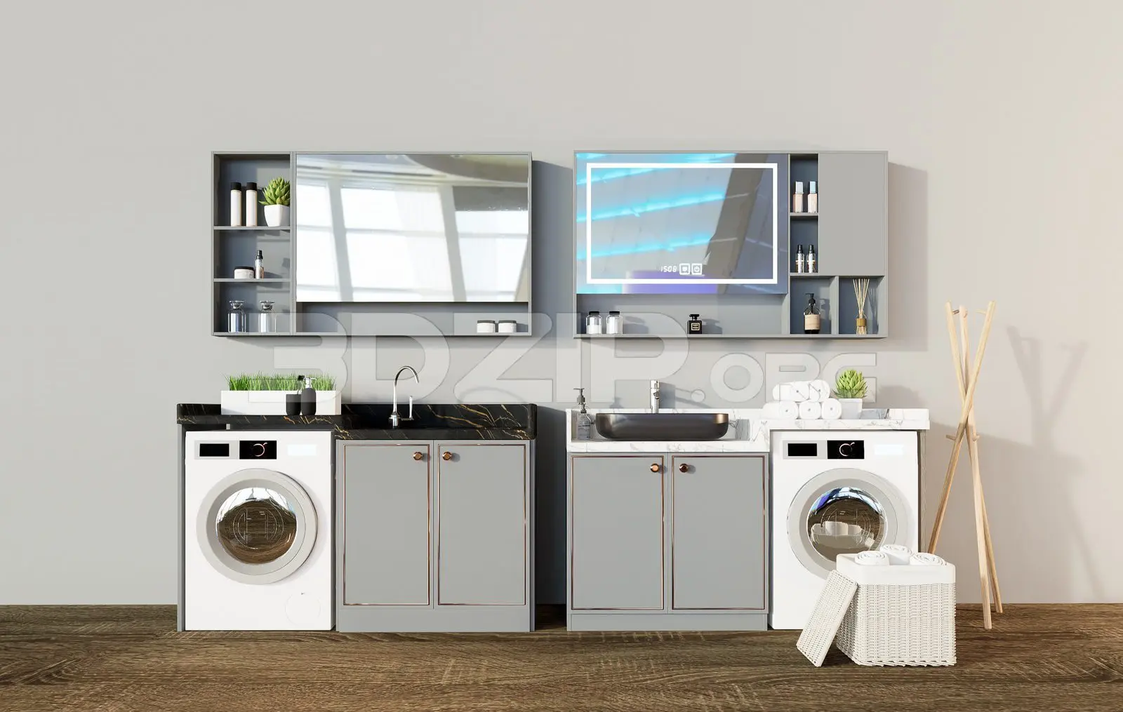 Cabinet With Washbasin