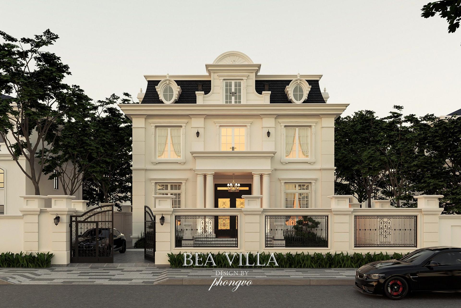 Neoclassical Villa Exterior