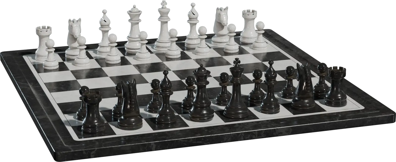 Chess Set — preview 1, by Riley Queen (Poly Haven, CC0)