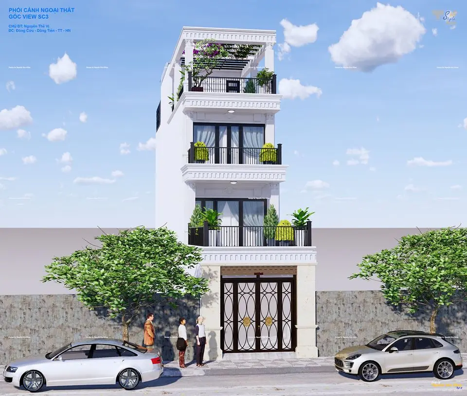 Exterior House Scene