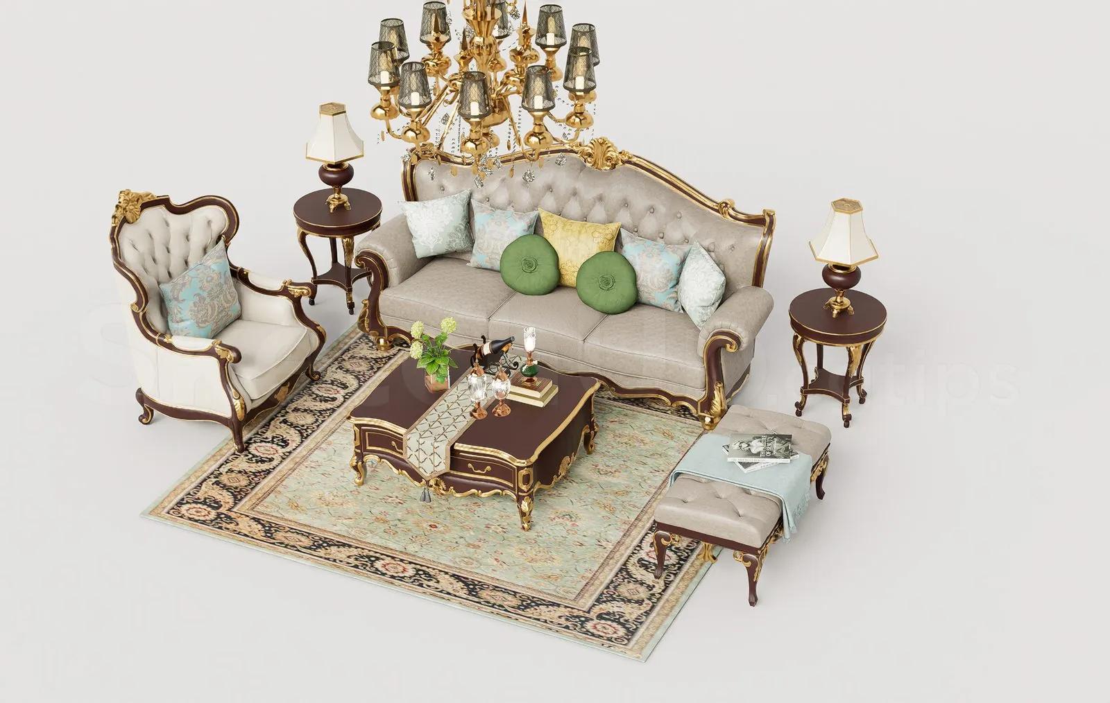 Neoclassical Sofa