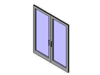 Curtain Wall Dbl Glass Al Sf