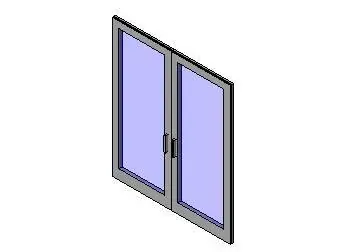 Curtain Wall Dbl Glass Al Sf