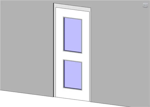Single Flush Door in HM Frame