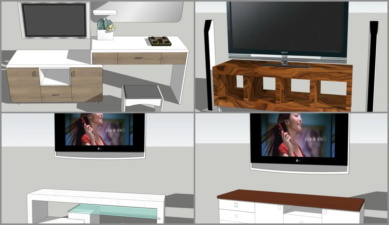 Tivi Cabinet — preview 1 (cgtips)