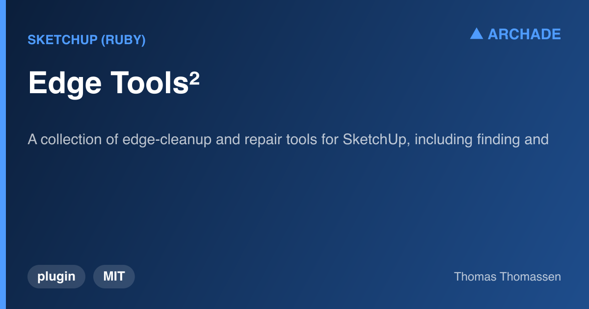 Edge Tools²