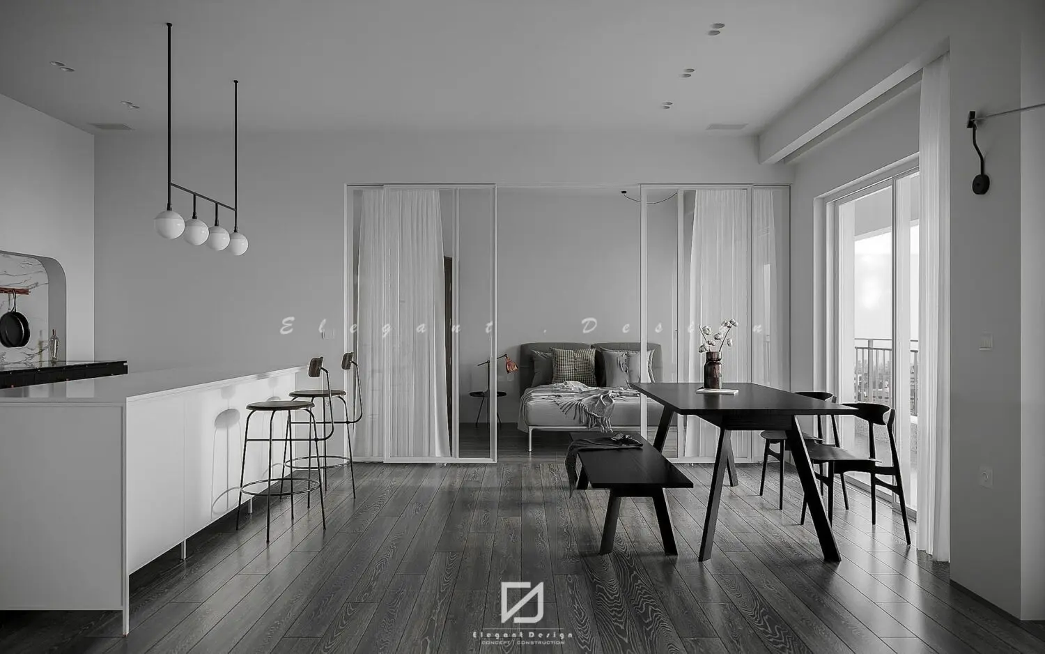 Interior House — preview 1, by Nguyen The Dinh (3dzip)