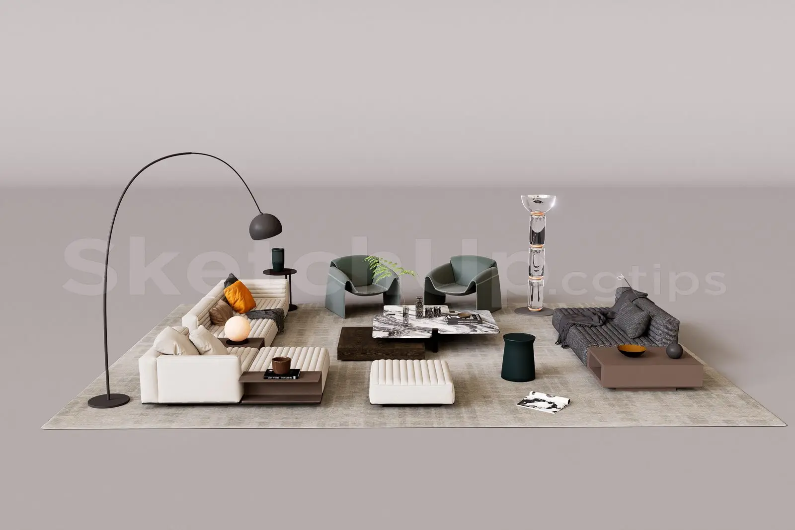 Sofa — preview 1 (cgtips)