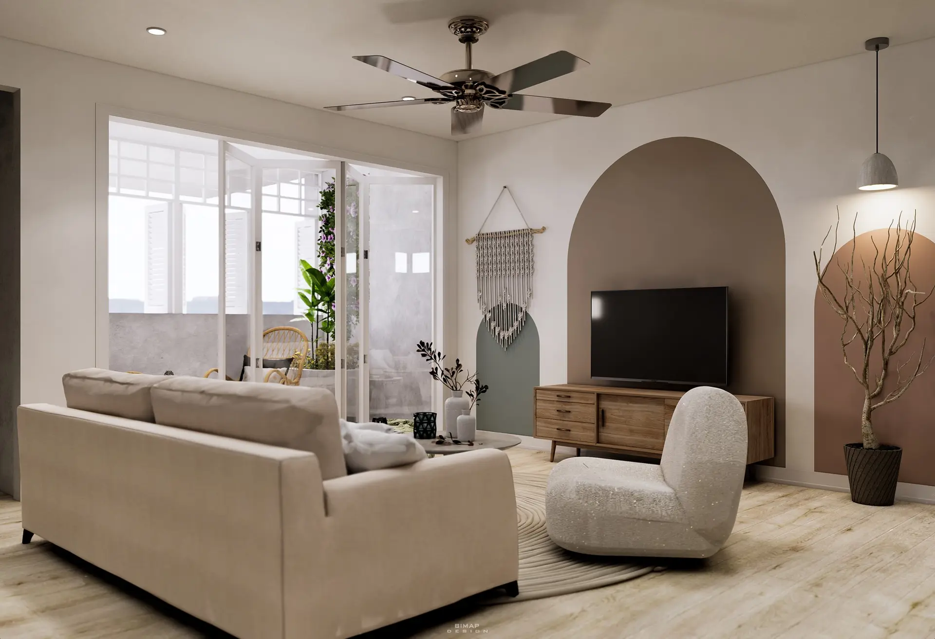 Interior Apartment Scene — preview 1, by Bi Map (cgtips)