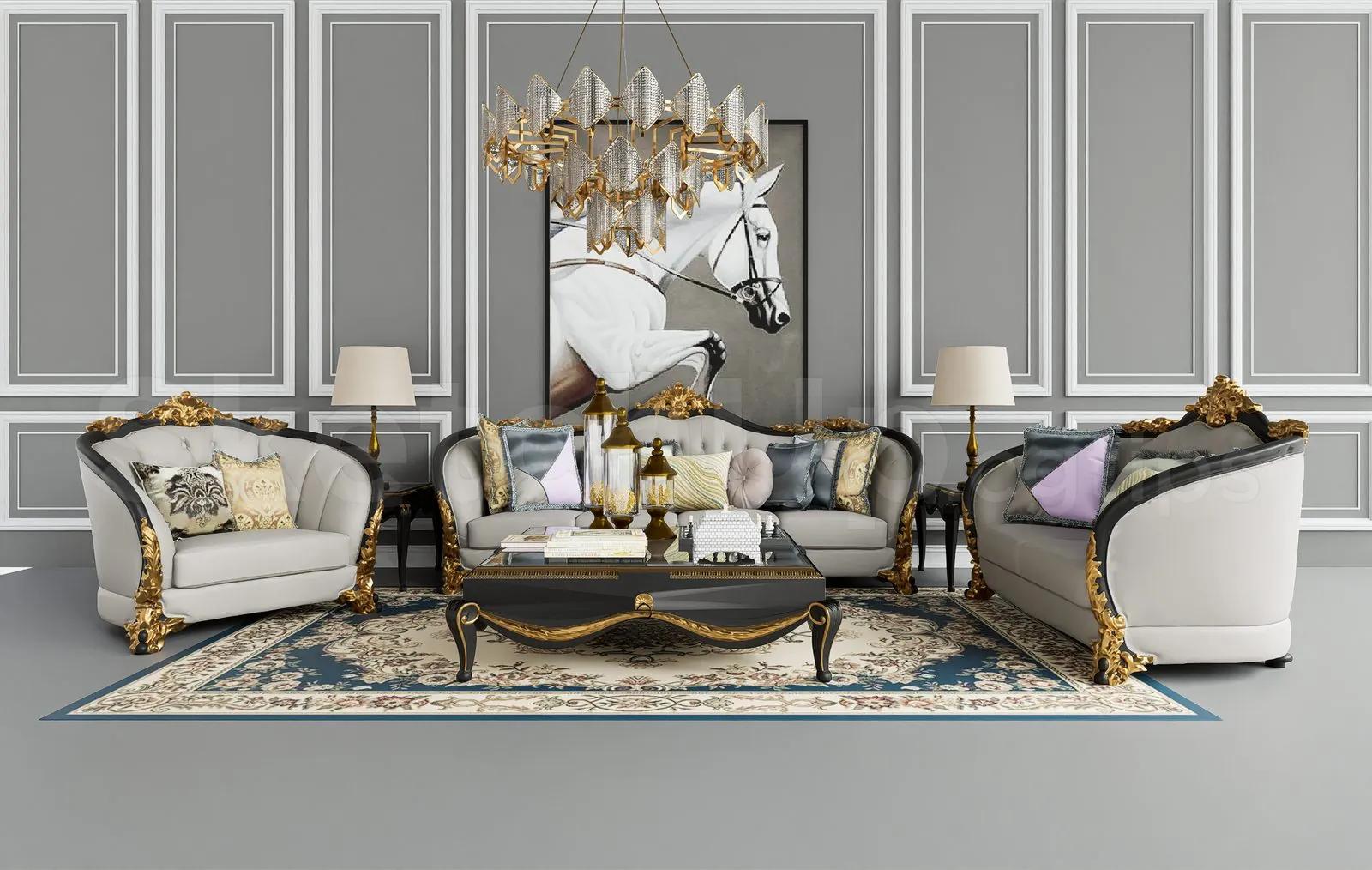 Neoclassical Sofa