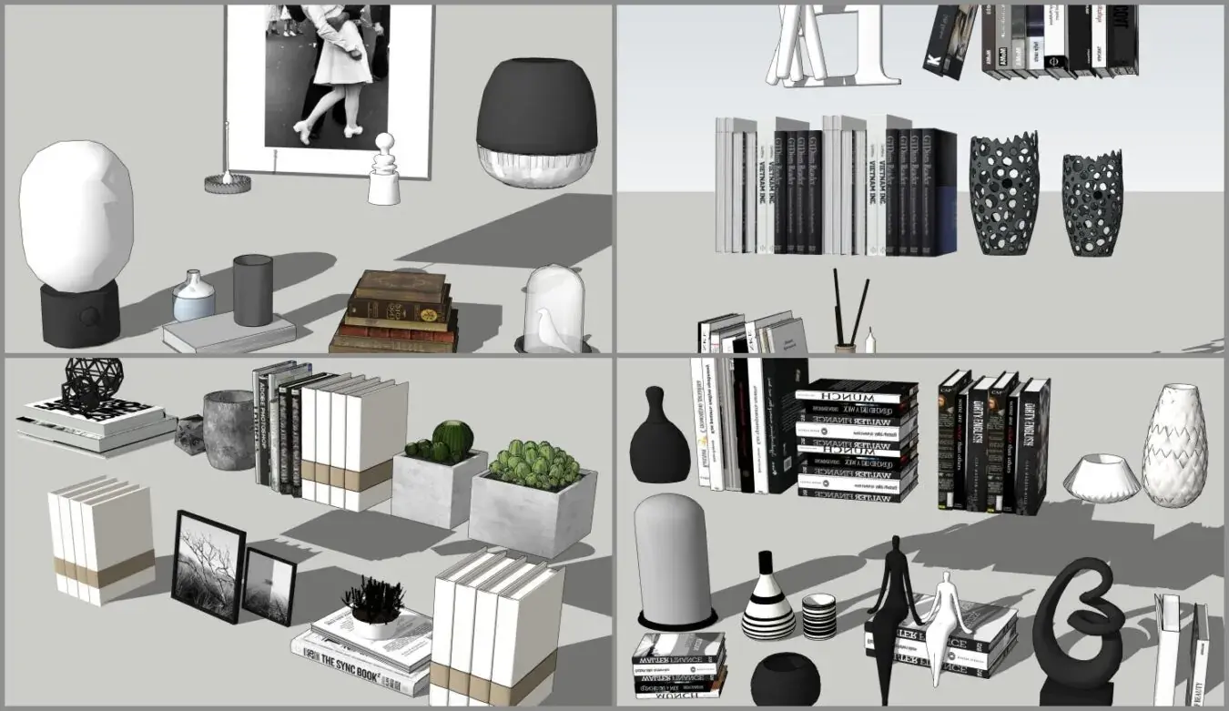 Combo Decor On Self