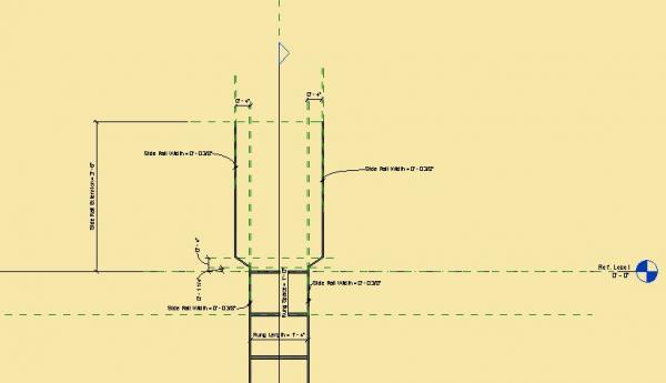 Step Thru Flare Ladder