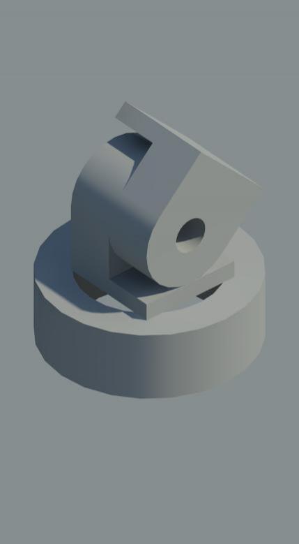Pan-Tilt rotation-revolve gizmo