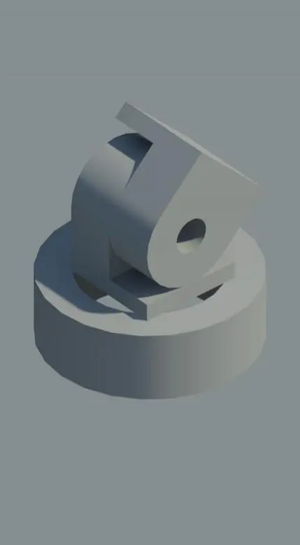 Pan-Tilt rotation-revolve gizmo