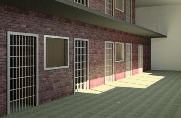 Jail door